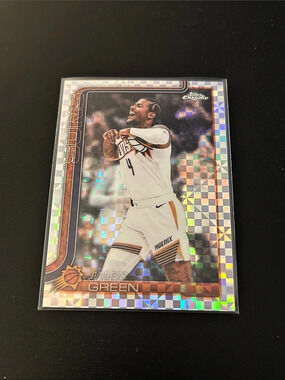 Topps Chrome Update Jalen Green X-Fractor #79 Chrome Update Jalen